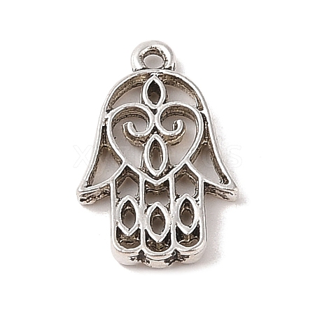 Tibetan Style Alloy Pendant TIBE-Q090-32AS-1