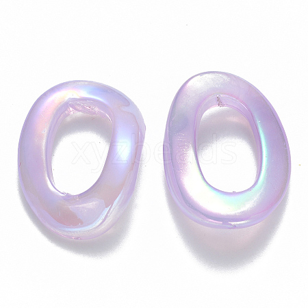 Transparent Acrylic Linking Rings LS-TACR-T016-07B-1