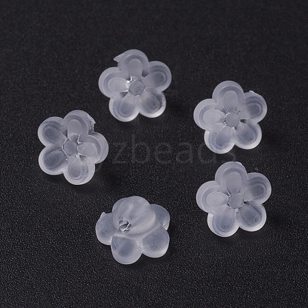 Transparent Acrylic Beads X-TACR-F002-A01-1