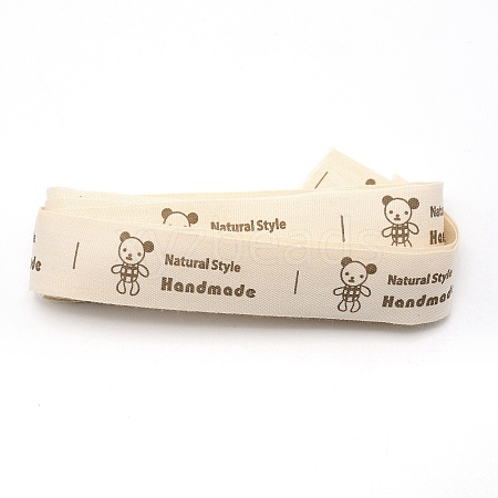 Cotton Ribbon OCOR-WH0066-15-1