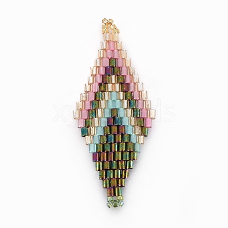 MIYUKI & TOHO Handmade Japanese Seed Beads Links SEED-E004-B17-1