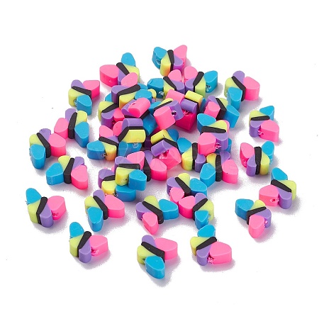 Handmade Polymer Clay Beads CLAY-E002-09-1
