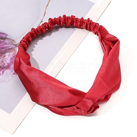 Satin Cloth HairBands PW-WG066A7-04-1