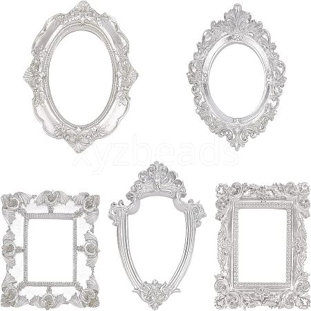 Fingerinspire 5Pcs 5 Style Retro Photo Frames AJEW-FG0001-45A-1