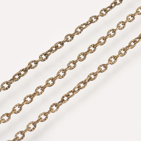 Iron Textured Cable Chains CH-0.6YHSZ-AB-1