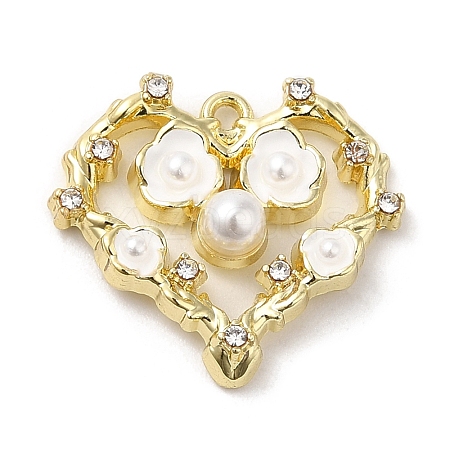 Spray Painted Alloy Pendants PALLOY-D019-11G-01-1