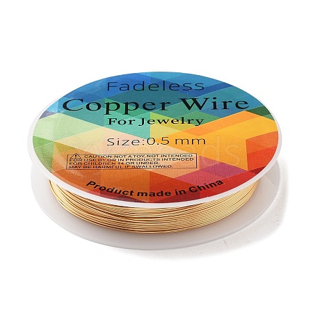 Copper Jewelry Wire CWIR-CW0.5mm-26-1