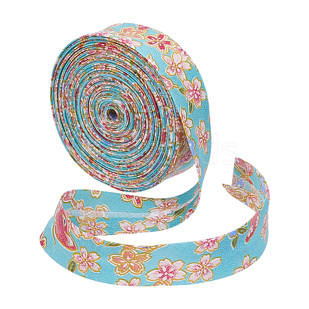 Cotton Flower Ribbon OCOR-WH0036-52A-1