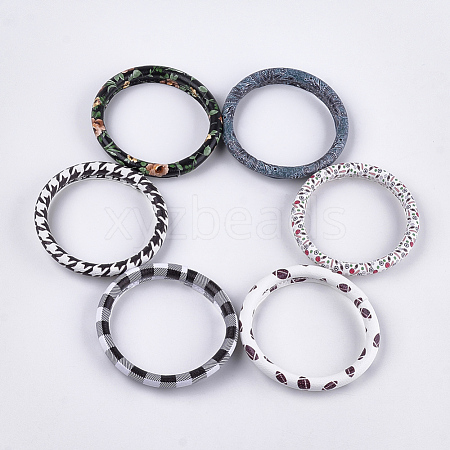 Silicone Bangles/Key Rings BJEW-T008-03-1
