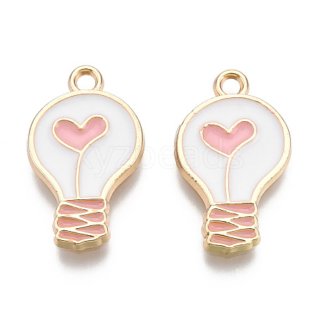 Alloy Enamel Pendants FIND-N048-021D-1