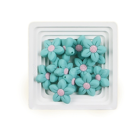 Flower Silicone Beads PW-WG97C3C-06-1