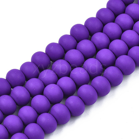 Handmade Polymer Clay Beads Strands CLAY-N008-053-06-1