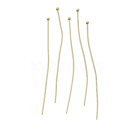 Brass Ball Head Pins KK-H502-03I-G-1