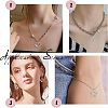 24Pcs 4 Style Alloy Pendants ALRI-FH0001-07-5