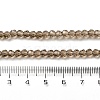 Transparent Glass Beads Strands EGLA-A035-T4mm-D16-5