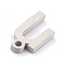 Non-Tarnish 304 Stainless Steel Pendants STAS-F267-10H-P-3