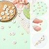 30Pcs 3 Styles Natural Freshwater Shell Beads SHEL-SC0001-91-3