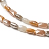 Electroplate Glass Beads Strands EGLA-P065-02A-4