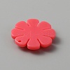 Opaque Resin Pendants LS-RESI-WH0029-46B-06-2