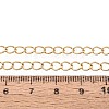 Handmade 304 Stainless Steel Twisted Chain/Curb Chain STAS-P204-02G-3