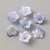 Opaque Acrylic Bead Caps SACR-TAC0007-02F-1