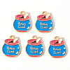 Alloy Enamel Pendants ENAM-S121-133-1