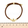Adjustable Nylon Cord Bracelets X-BJEW-C096-01G-01-5