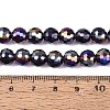 Transparent Glass Beads Strands GLAA-Q107-02A-20-4