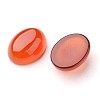 Grade A Natural Red Agate Oval Cabochons G-L394-10B-18x13mm-01-2