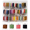 80 Cards 6-Ply Polyester Embroidery Floss OCOR-CY0002-04-1