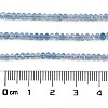 Natural Aquamarine Beads Strands LS-G-L587-B02-01-4