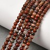 Natural Agate Bead Strands G-K146-55-3mm-1