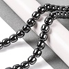 Non-magnetic Synthetic Hematite Beads Strands G-Q174-03-2