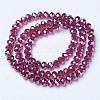 Electroplate Glass Beads Strands LS-EGLA-A034-T10mm-A02-2