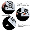 PET Hollow Out Drawing Painting Stencils DIY-WH20030-013-4