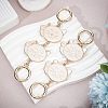 Alloy Enamel Cat Link Chains for Purse Chains PURS-WH0001-40-4