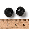 Natural Black Stone European Beads G-N342-03E-3