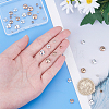 36Pcs 3 Style Ion Plating(IP) 202 Stainless Steel Beads STAS-DC0004-12-2