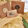 Self Adhesive Gold Foil Embossed Stickers DIY-WH0211-071-6