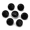 1-Hole Plastic Buttons BUTT-WH0027-03A-01-1