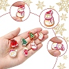 24Pcs 12 Styles UV Plating Acrylic Beads FIND-FS0002-65-2