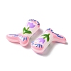 Painted Glass Beads Enamel Beads X1-BLOW-D300-01F-2