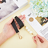 Imitation Leather Bag Straps & Plastic Imitation Pearl Beaded Extender FIND-WH0126-373A-3
