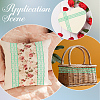 3 Rolls Guipure Non-Stretch Lace Trim OCOR-GF0004-52F-4