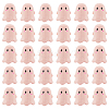 30Pcs Opaque Acrylic Beads MACR-SC0001-60C-1