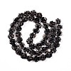Luminous Handmade Gold Foil Glass Beads Strands FOIL-N029-01I-3