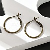 Brass Hoop Earrings KK-I665-26A-AB-3