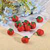 10Pcs Plastic Apple Toy KY-CA0001-55-5