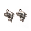 Dolphin 304 Stainless Steel Pendants STAS-D111-31-1