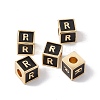 Rack Plating Brass Enamel Beads KK-B060-04G-01R-3